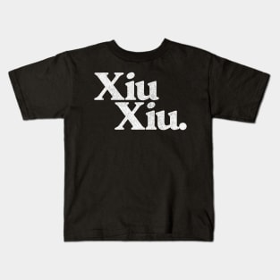 Xiu Xiu Darkwave Fan Art Kids T-Shirt